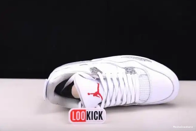 MaikeSneakers Jordan Retro (2021) 4 CT8527-100 White Oreo 0412